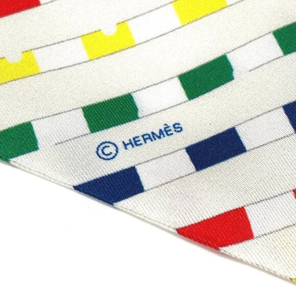 HERMES Twilly Twilly Band Scarf Scarf silk Twilly Twilly - Picture 12 of 13